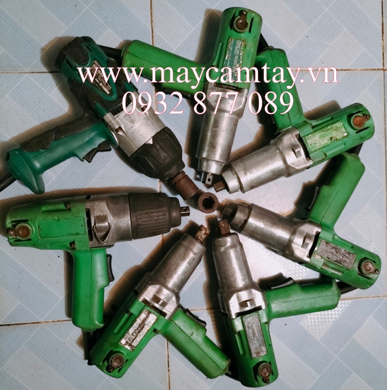 Máy siết bulong Hitachi - Makita